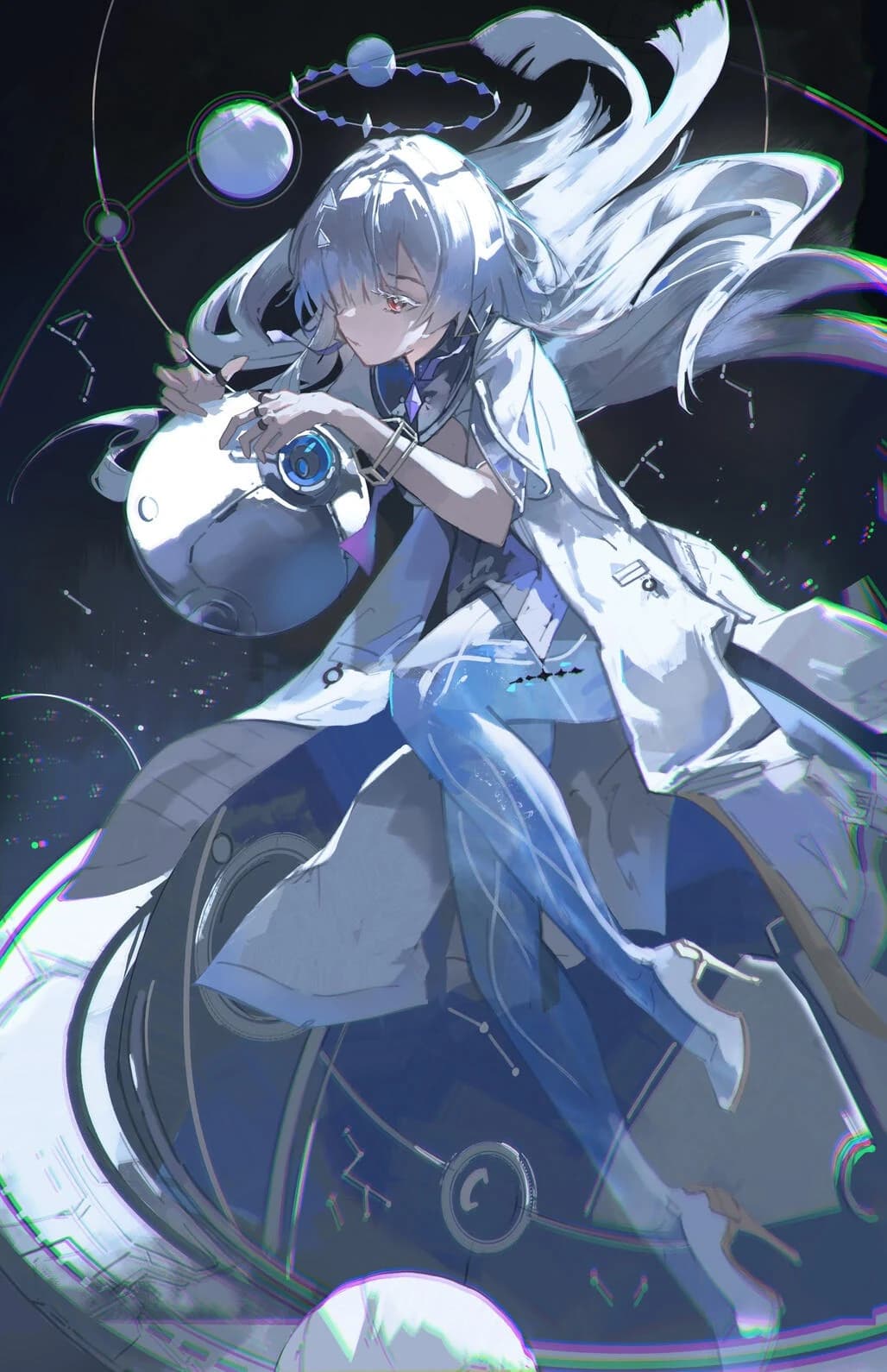 Saturn Illustration artwork