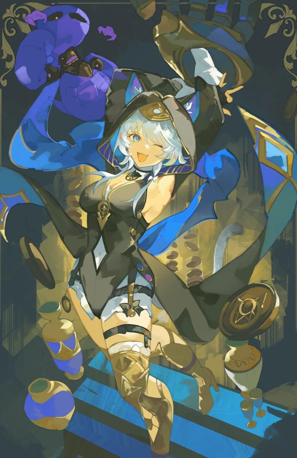 Saturn Illustration artwork