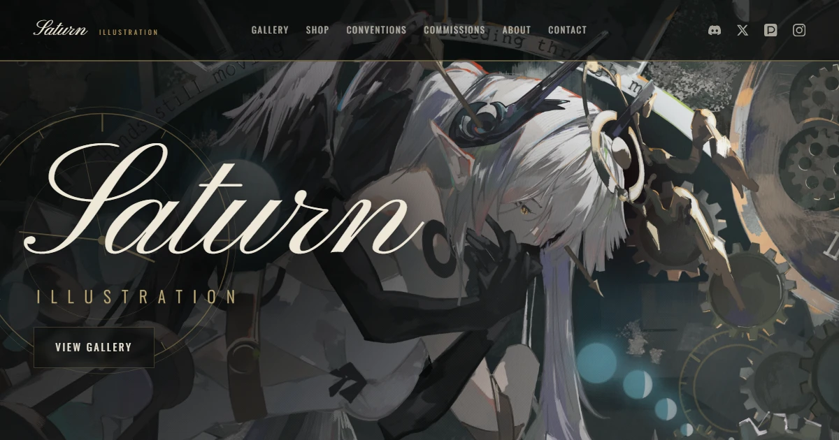 saturn site preview